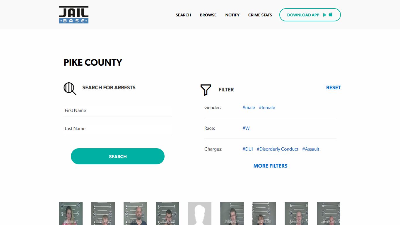 Pike County Jail Inmate Search and Mugshots | JailBase